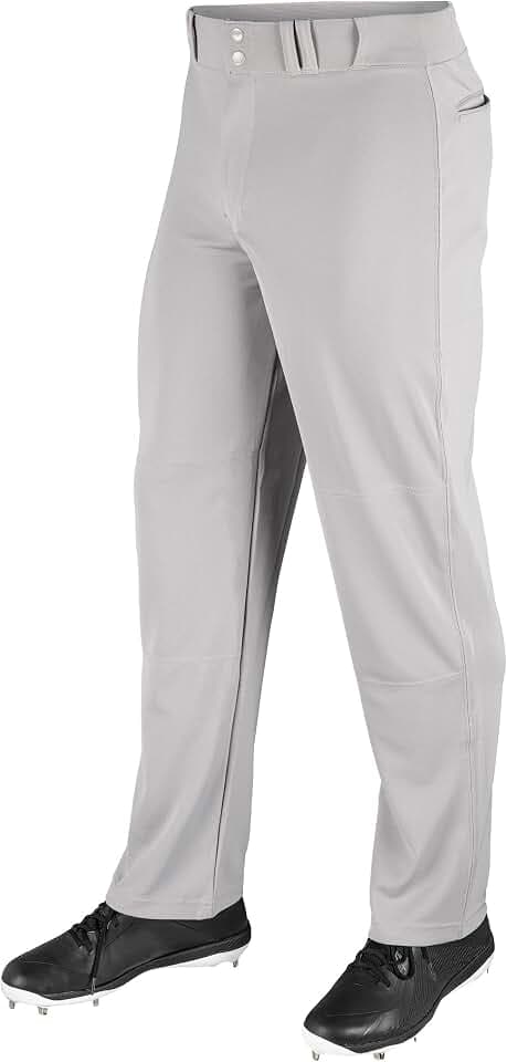 Champro Boys' MVP Open Bottom Relaxed Fit Baseball Pants