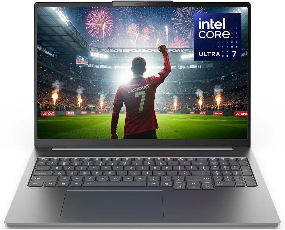 Lenovo IdeaPad Pro 5i - Premium Laptop - Copilot+ PC - Intel® Core™ Ultra 7 Processor 356H - 16" 2.8K OLED Display - 32GB RAM - 1TB SSD Storage - NVIDIA GeForce RTX™ 5050 GPU - Luna Grey