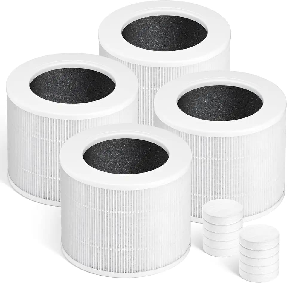 Core Mini Filter Replacement for LEVOIT Core mini-P Air Purifier,4 Pack
