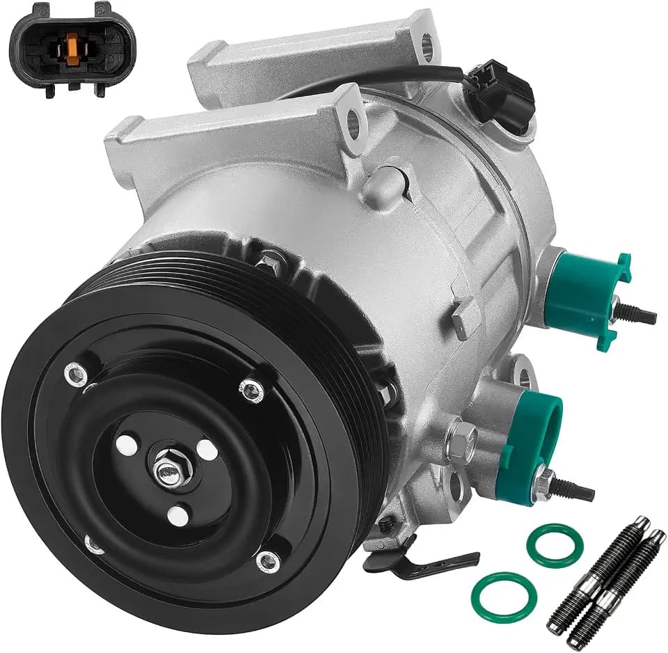 BDFHYK 178317 AC Compressor with Clutch Compatible with Hyundai Sonata