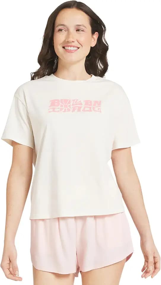 Billabong Women's Regular Fit Premium Soft Cotton Tee Short Sleeve Graphic T-Shirt