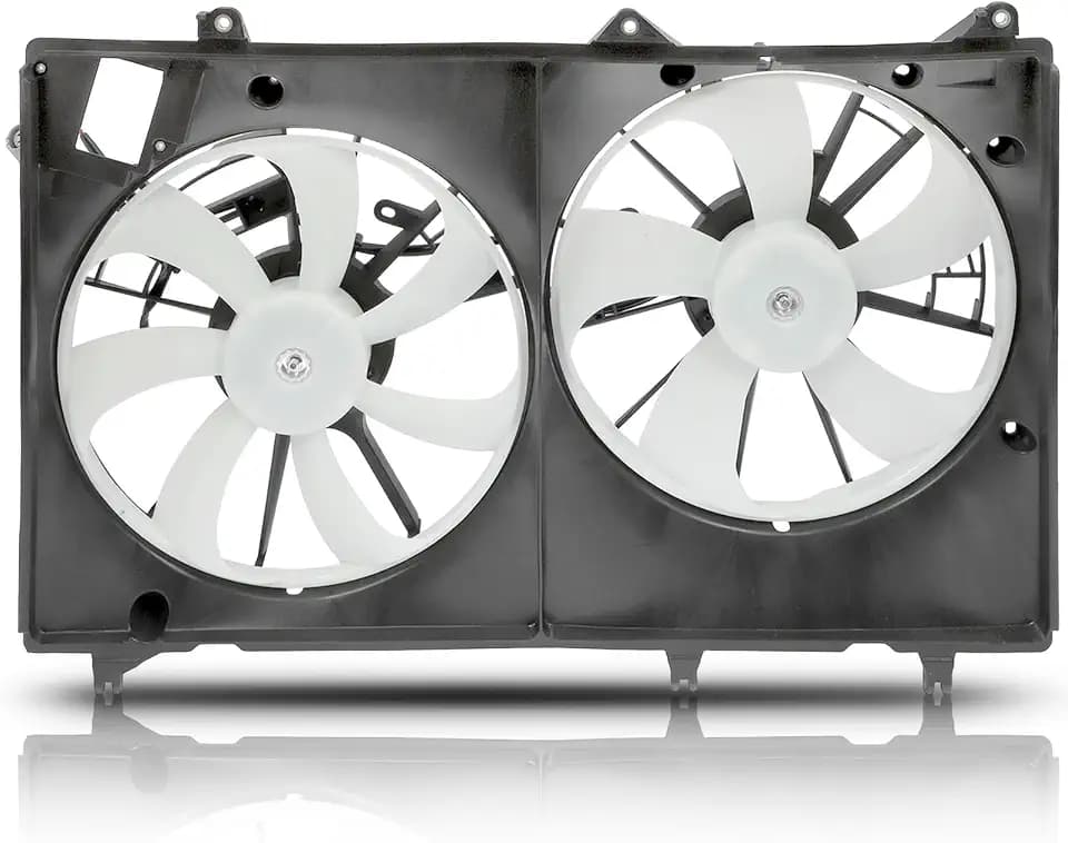 SCITOO 621175 Cooling Fan Assembly for Toyota for Highlander 2010-2013 3.5L