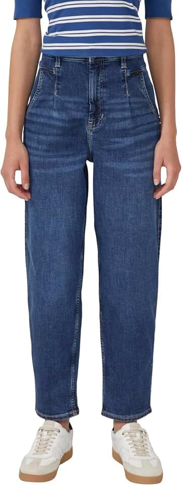 s.Oliver Damen Jeans Hose, Barrel Leg 2170073