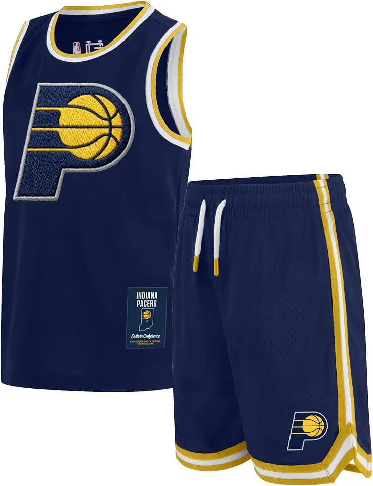 Ultra Game Boys NBA Official Super Soft Jersey Tank Top & Basketball Shorts Set