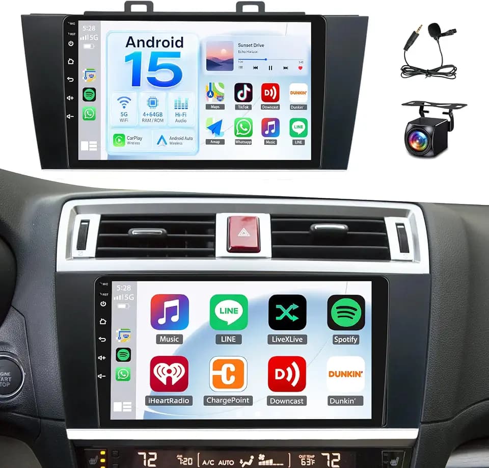 4+64G Upgrade Car Stereo Radio for Subaru Outback Legacy 2015-2018