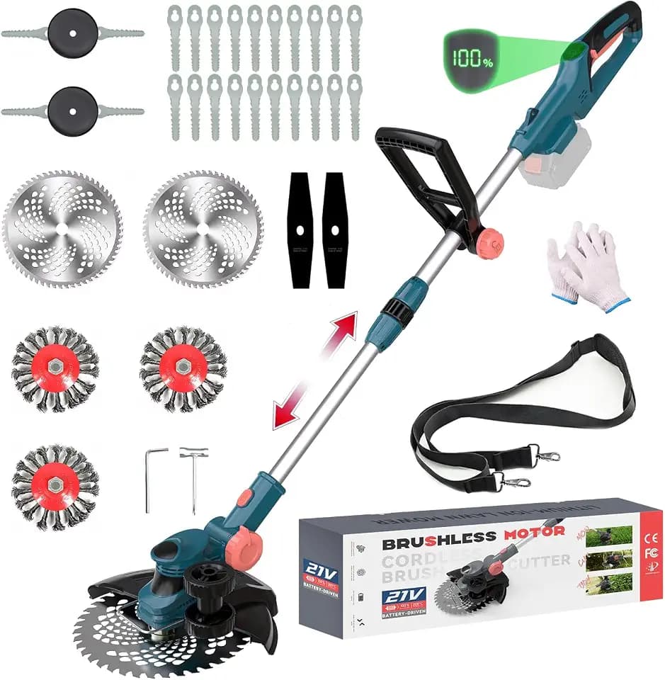 Rasentrimmer mit Akku 21V Rasenkantenschneider