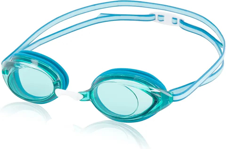 Speedo unisex-adult Swim Goggles Vanquisher