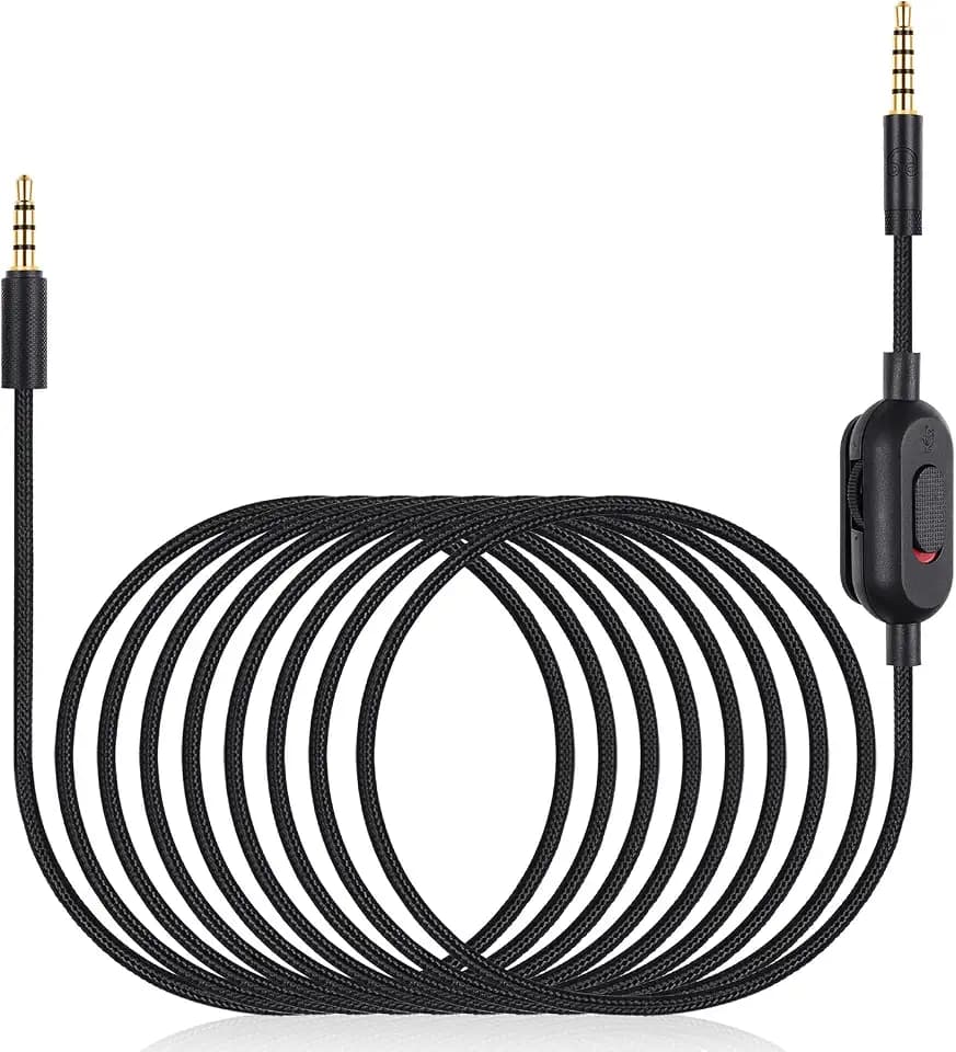 G433 Aux Cord for Logitech Wired G233, G Pro, G Pro X Gaming Headsets