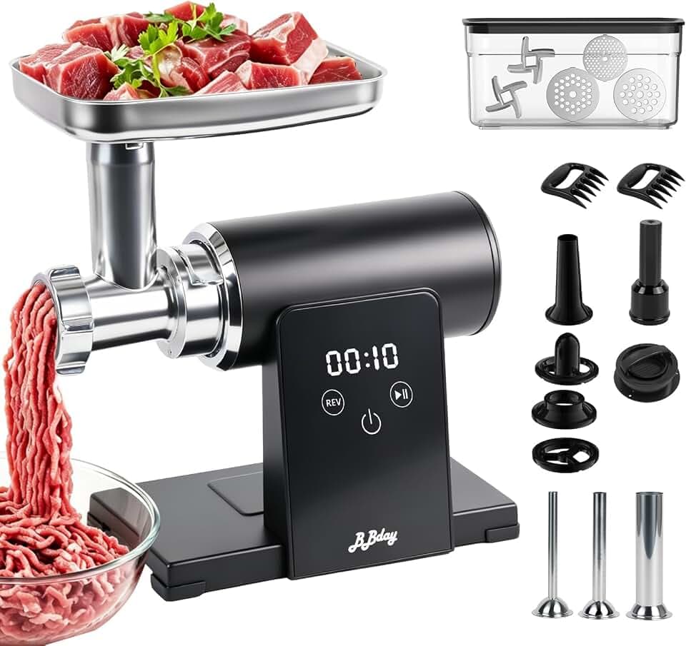Electric Meat Grinder with Touch screen, 3200W MAX