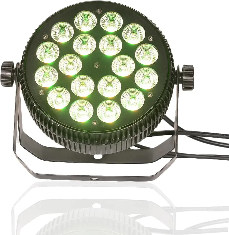 Illuminate Your Stage with SOERDMX Six-in-One Lamp Beads Par Lights - Perfect for Church and Stage Lighting (1PCS)