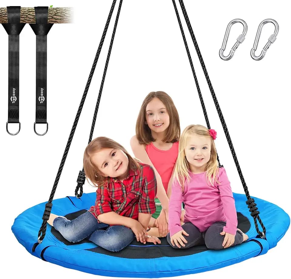 Trekassy 40" Saucer Tree Swing, 700LBS Heavy Duty Swing for Kids & Adults