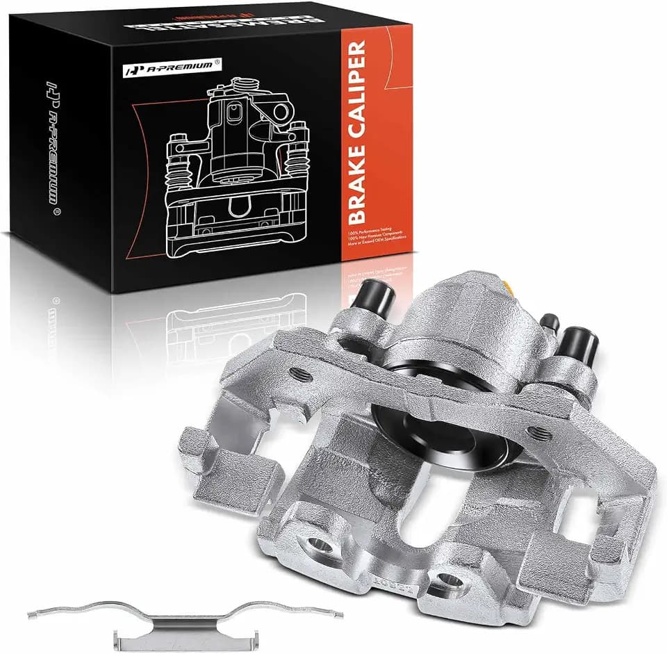 A-Premium Front Right Passenger Disc Brake Caliper with Bracket