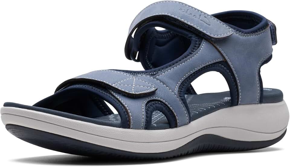 Clarks Damen Mira Bay Sandal, Braun, 37.5 EU