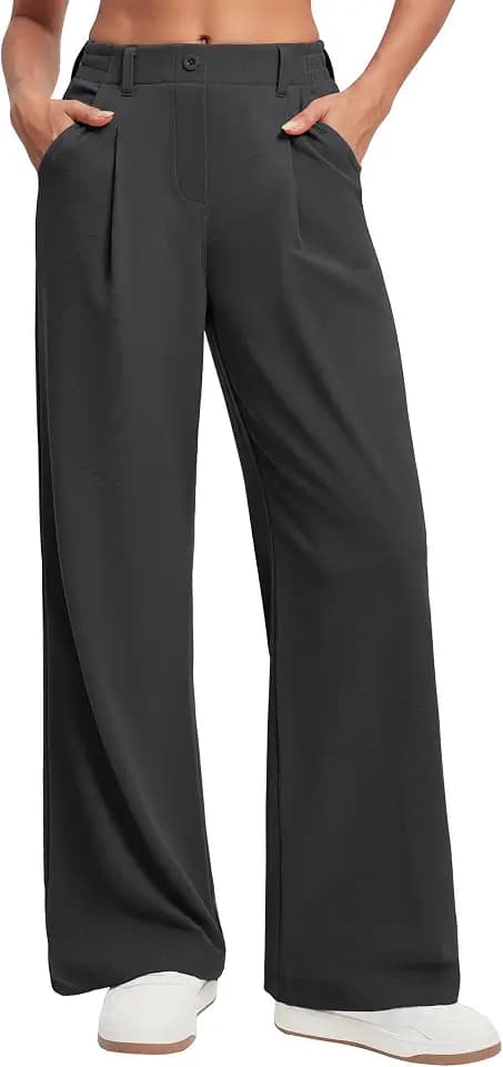 Ewedoos Wide Leg Dress Work Pants for Women Business Casual Office Outfits