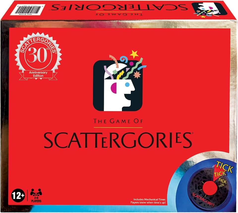 Winning Moves Scattergories 30th Anniversary Edition