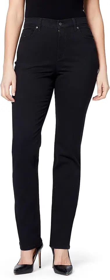 Gloria Vanderbilt Womens Amanda Classic High Rise Tapered Jean Petite