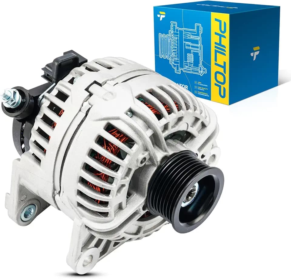 PHILTOP Alternator Compatible with Dodge 2007-2008 5.7L;11233N,136 Amp