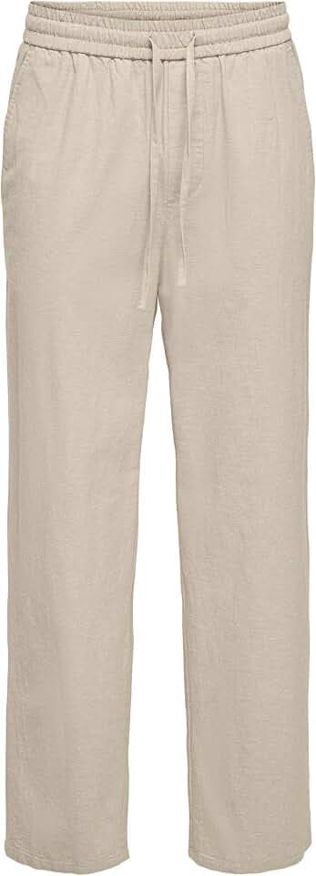 Only & Sons Male Hose ONSSINUS Locker geschnitten Hose