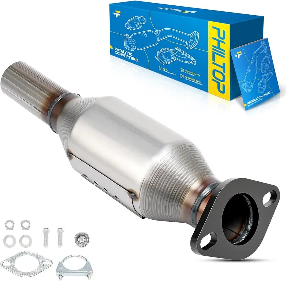 PHILTOP Catalytic Converter Kit Compatible with Hyundai, Kia 2017-2019 Elantra 2.0L, 2017-2018 Forte 2.0L, 2016-2018 Tucson 2.0L, 2014-2015 Tucson 2.4L Catalytic Converter for 16886 EPA Compliant