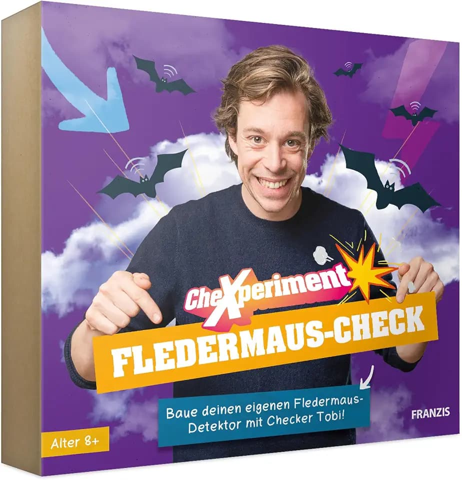 Franzis 67248 - CheXperiment Fledermauscheck mit Checker Tobi, ab 8 Jahren