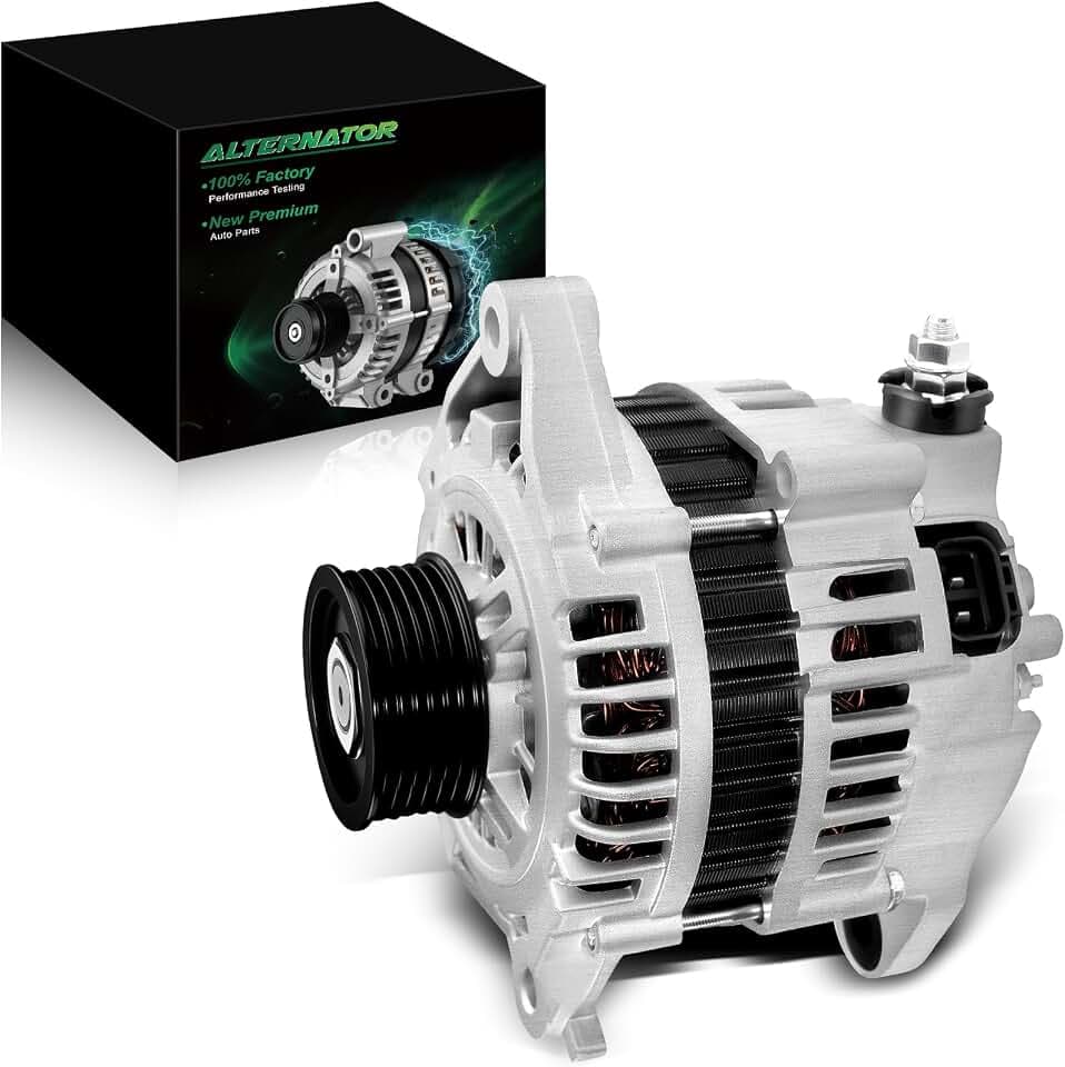 1.8L 80Amp Alternator for:-Nissan Sentra 2003 2004 2005 2006 1.8L