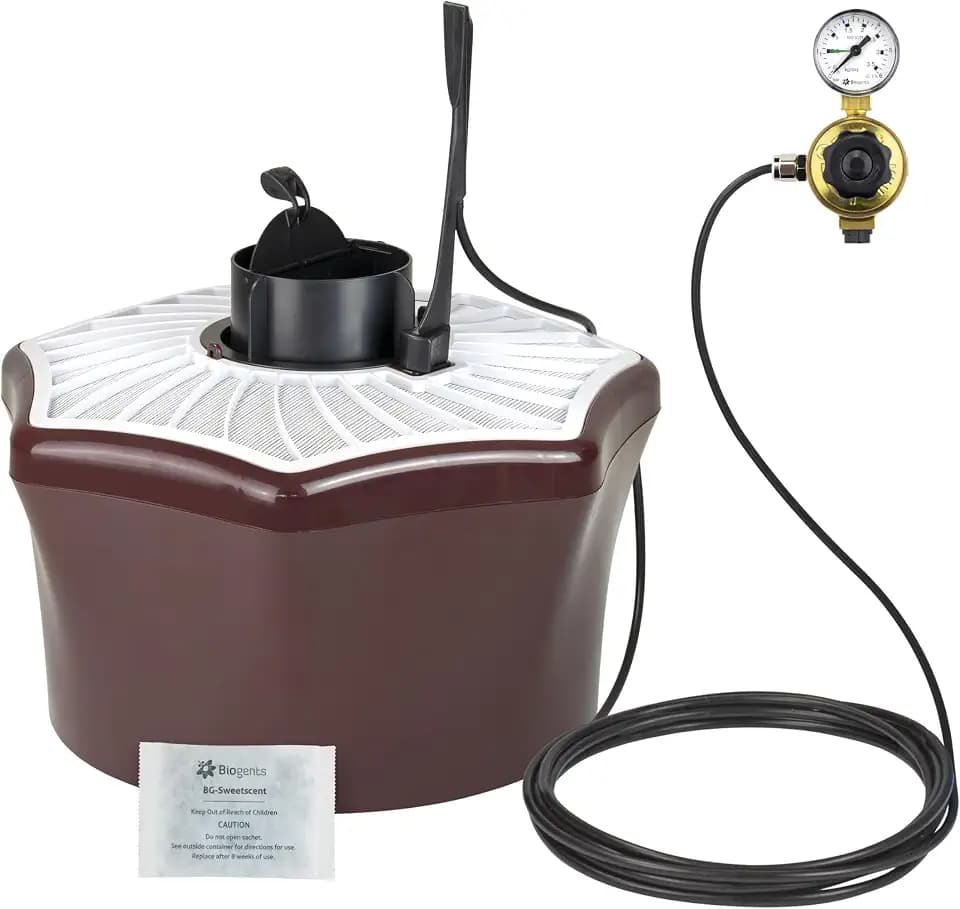 Biogents BG-Mosquitaire CO2 I Insektizidfreie Outdoor-Mückenfalle gegen alle Arten von Stechmücken I Inklusive BG-Sweetscent Lockstoff I frei von Insektiziden