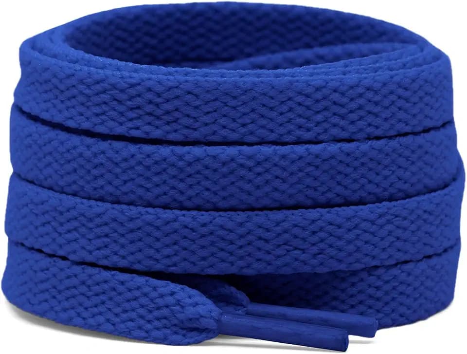DELELE Flat Sneakers Shoe Laces: 2 Pairs Shoelaces for Athletic Running