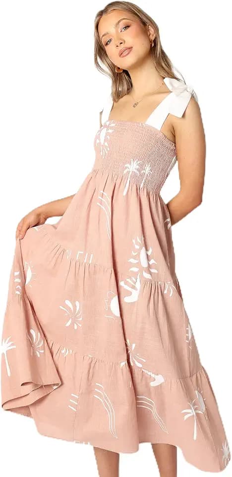 Petal & Pup Women's Sarelle Midi Dress