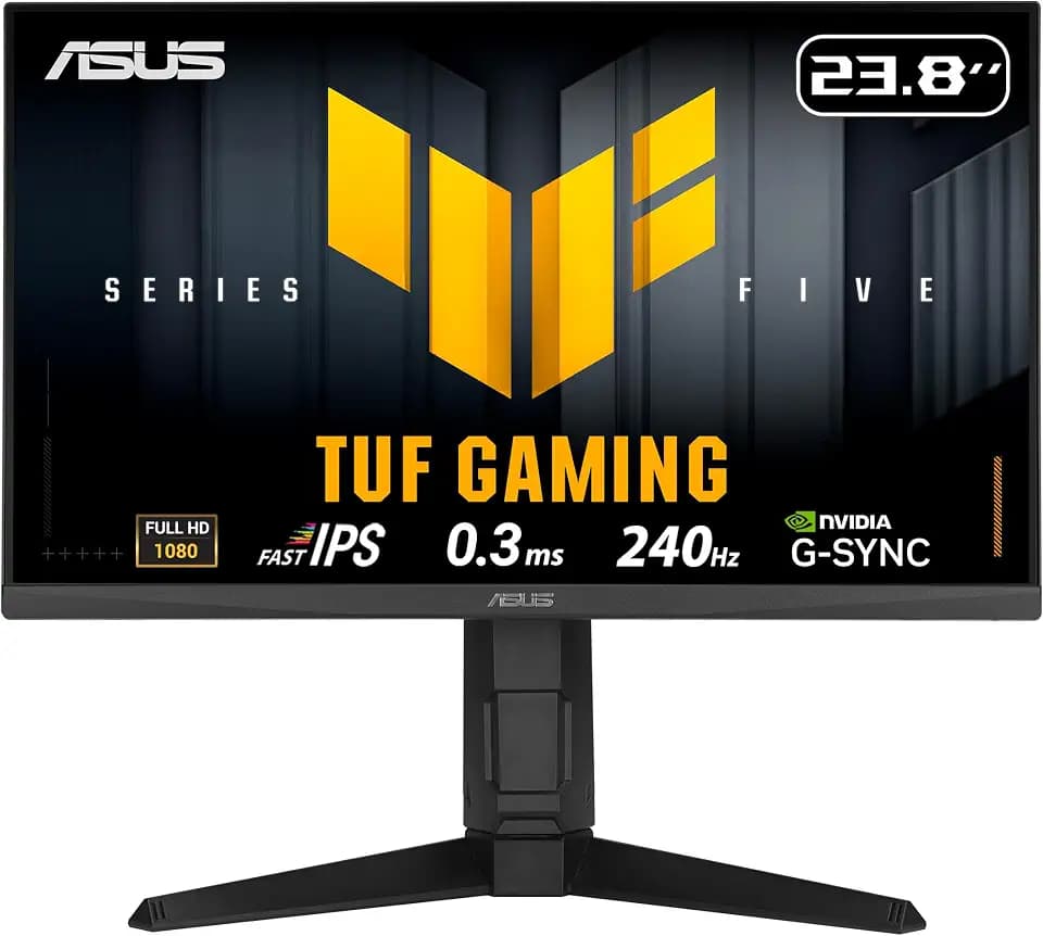 ASUS TUF Gaming VG249QML5A 24 Inch 1080p 240Hz G-SYNC Gaming Monitor