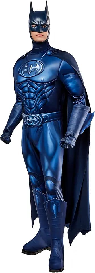 Rubies DC Batman & Robin Movie: Batman Costume for Adults, Men's XL