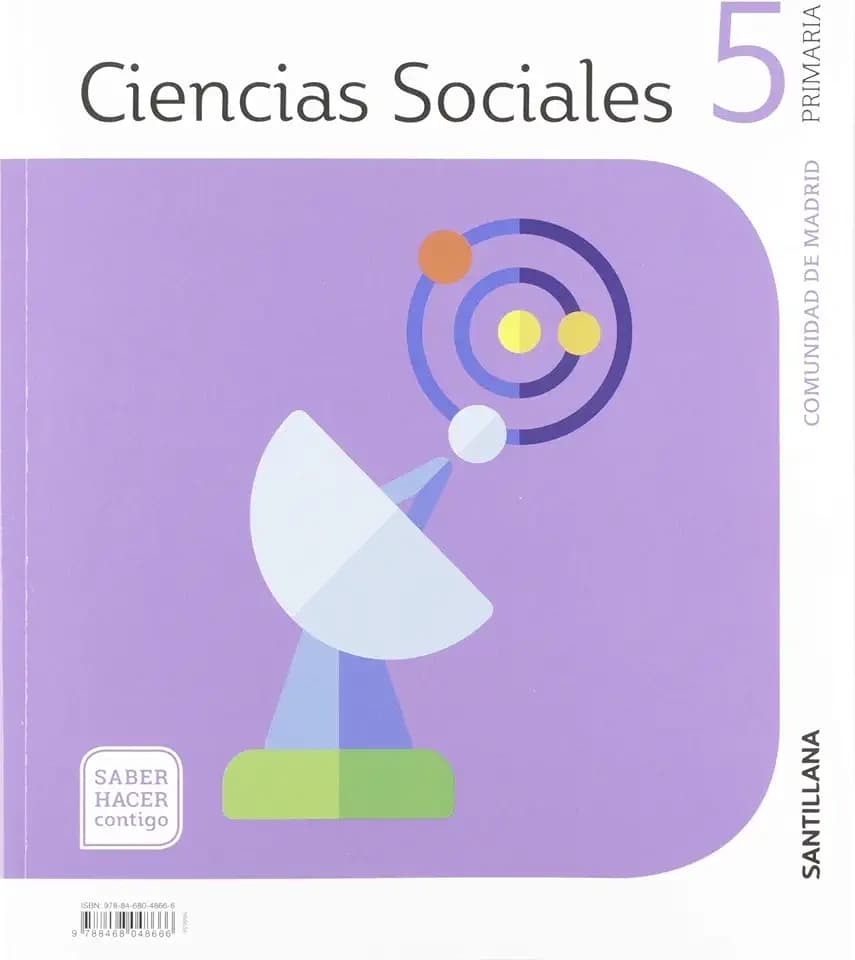 CIENCIAS SOCIALES MADRID 5 PRIMARIA SABER HACER CONTIGO SANTILLANA