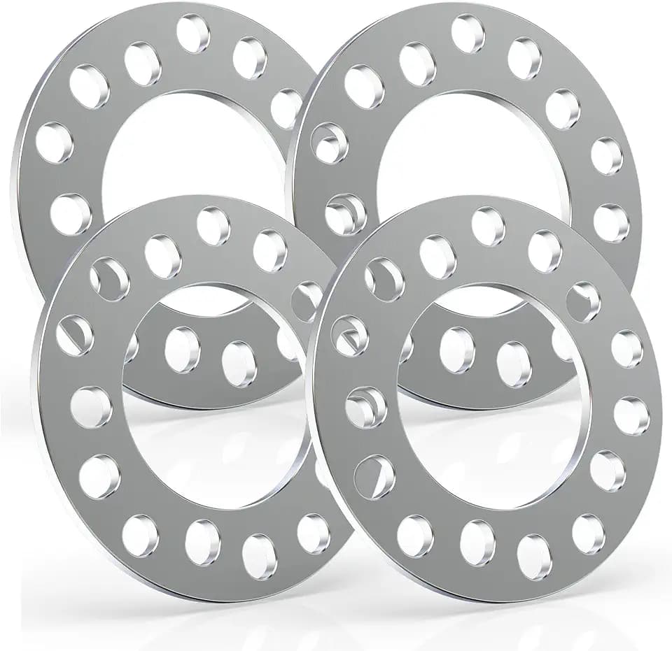 MZS Wheel Spacers 1/4" 5x120 5x120.7 5x127 5x4.7 5x5.5 5x139.7 Aluminum 4pc
