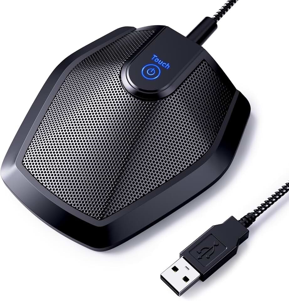 TONOR Conference Microphone for PC, USB Microphone for Win & Mac, G11