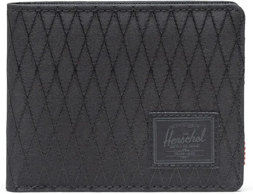 Herschel Supply Co. Unisex Roy Wallet Black Diamond/Black One Size