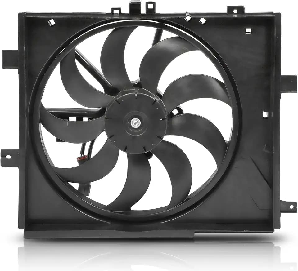 SCITOO 620-467 Radiator Cooling Fan for Nissan for Versa 1.6L 2012-2019