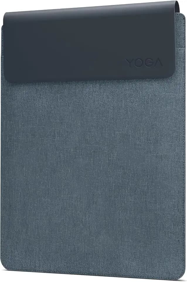 Lenovo Slim Laptop Sleeve 14 Inch Notebook/Tablet - Compatible with MacBook Air/Pro - Eco-Friendly Lightweight Case with Accessory Pocket & Magnetic Closure - Teal