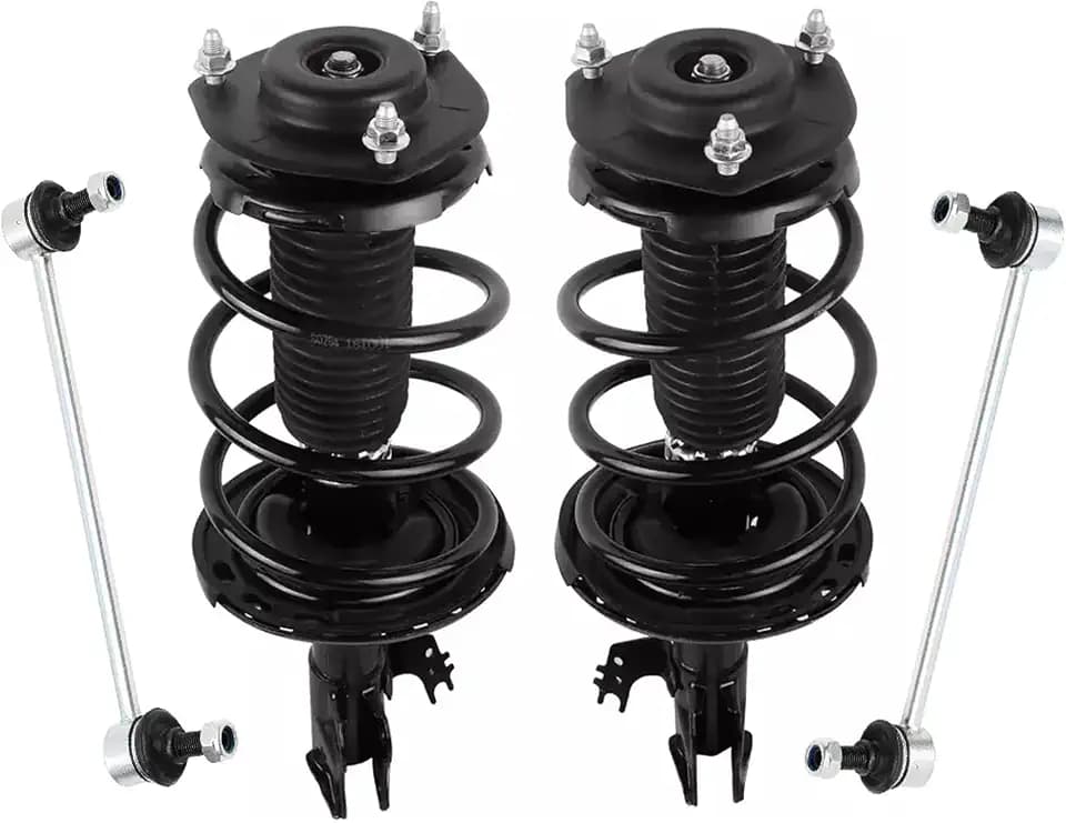 MOSTPLUS Front Struts Sway Bars Links Suspension kit Compatible with 2012-2017 Toyota Camry Shocks Assembly Set of 4