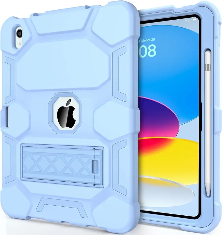 CCMAO Case for iPad A16 11th Gen (2025) 11"/10th Gen (2022) 10.9", Blue