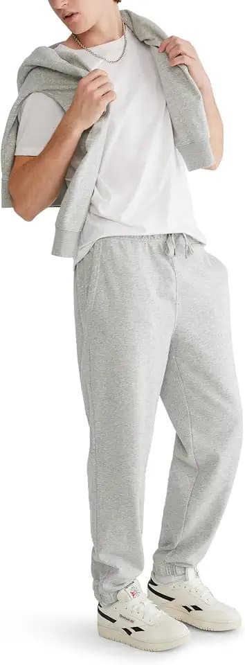 AEROPOSTALE Men's Solid Terry Cinch Sweatpants