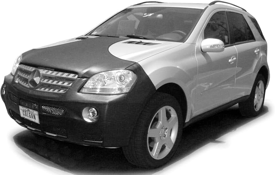 Colgan Custom Fit Full Bra Front End Mask for Select Lexus RX350 Models - Vinyl (Black)
