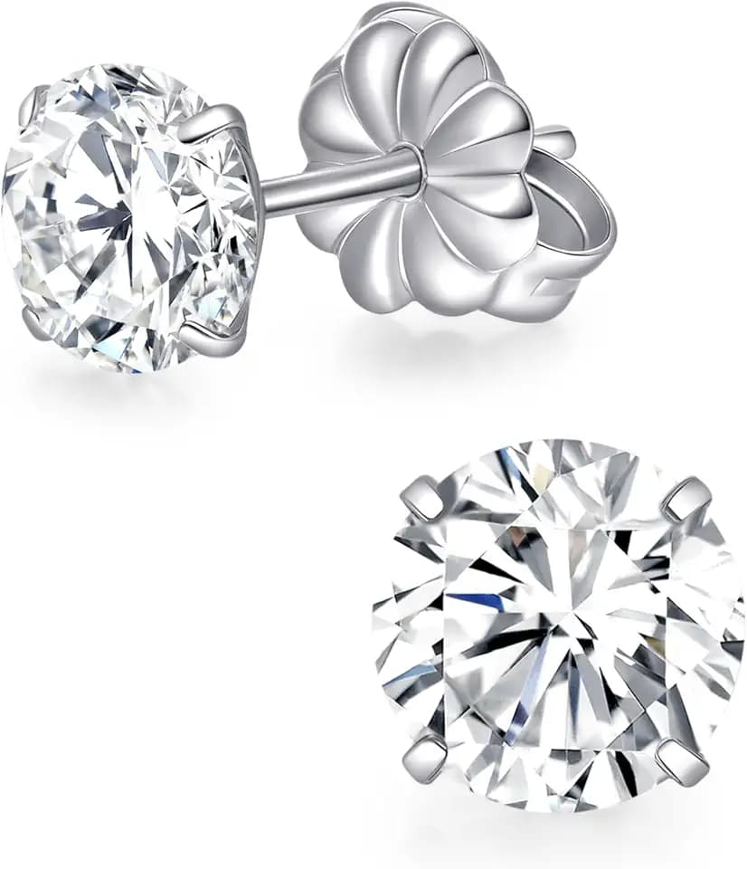 F136 Implant Grade Pure Titanium Stud Earrings