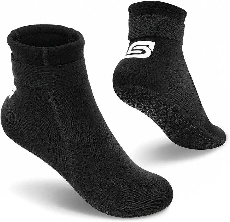 Kids Neoprene Socks 3mm Water Socks Keep Warm Sand Socks Anti-Slip Wetsuit Socks Water Sport Swimming Surfing