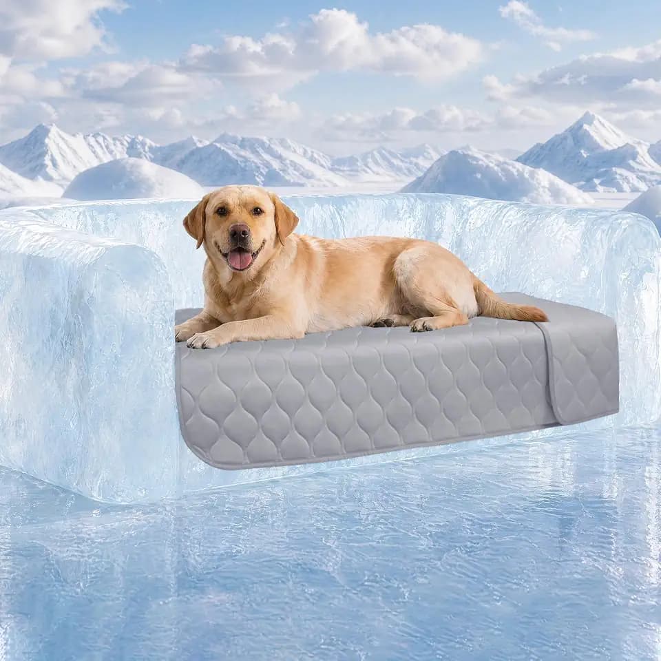 Luciphia Q-MAX 0.5 Cooling Dog Mat Blanket Waterproof Leakproof for Cats