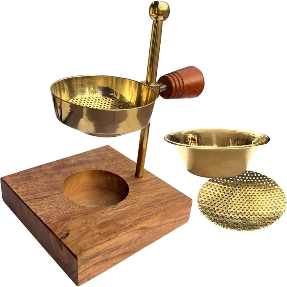 Weihrauchbrenner höhenverstellbar (eckig Holz)