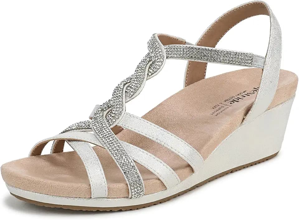 LifeStride Women's Miami Wedge Sandal