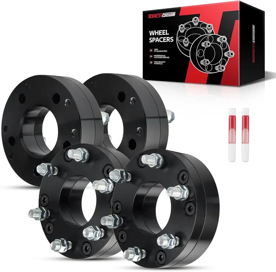Torchbeam 5x5 to 6x5.5 Lug-Centric Wheel Adapters 2" for Chevrolet C10