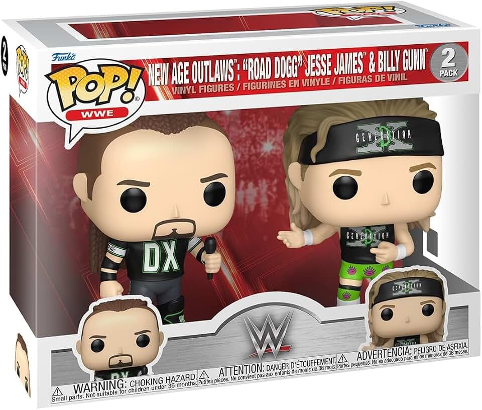 Funko POP! WWE: New Age Outlaws - Road Dogg Jesse James 2 Pack