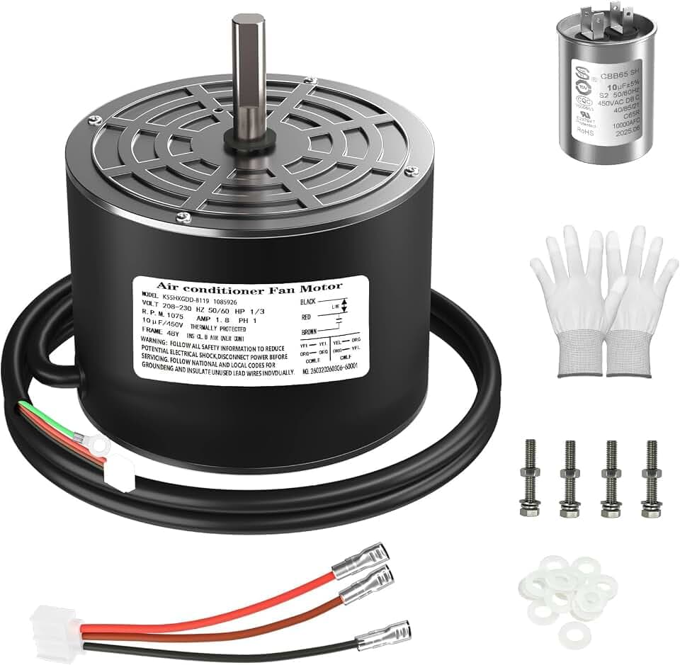 K55HXGDD-8119 1085926 Condenser Fan Motor 1/3HP 208-230V 1075RPM
