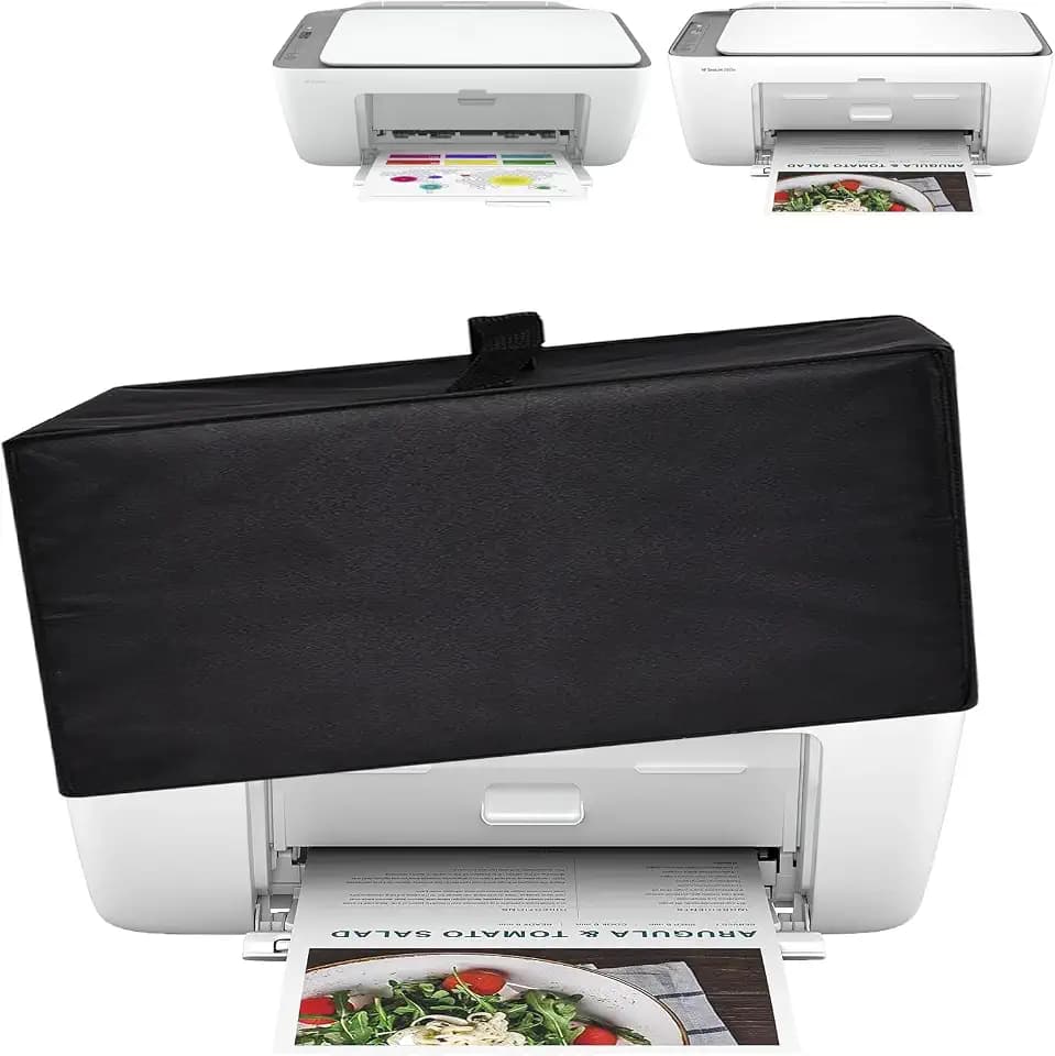 Printer Dust Cover Anti-Static Heavy Duty Waterproof Nylon fabric Printer Protective Cover Case Compatible with HP DeskJet 2855e/2755e Wireless All-in-One Color Inkjet Printer
