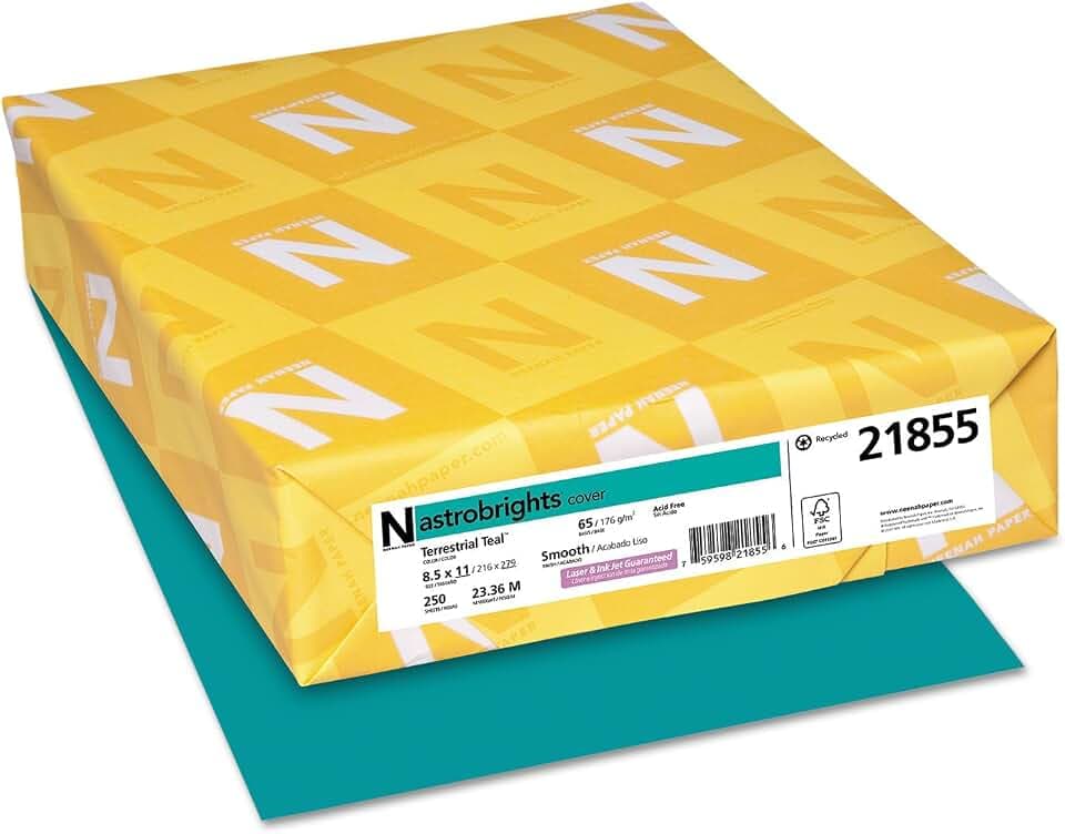 WAU21855 - Wausau Paper Astrobrights Printable Multipurpose Card